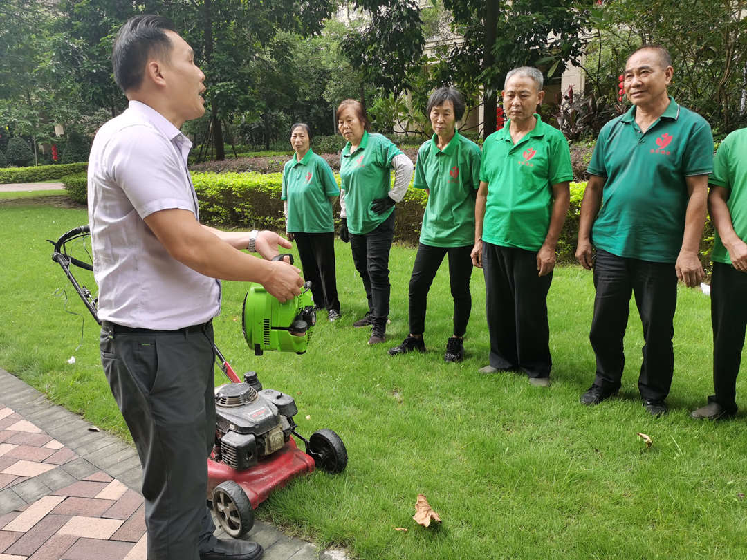 d88尊龙游戏大厅绿化公司秋季绿化养护培训